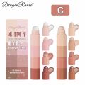 • DRAGON RANEE 2pcs box 4 In 1 Pearlescent Matte Eyeshadow Pencil Set Long Lasting Waterproof Glitter Highlighter DR89. 
