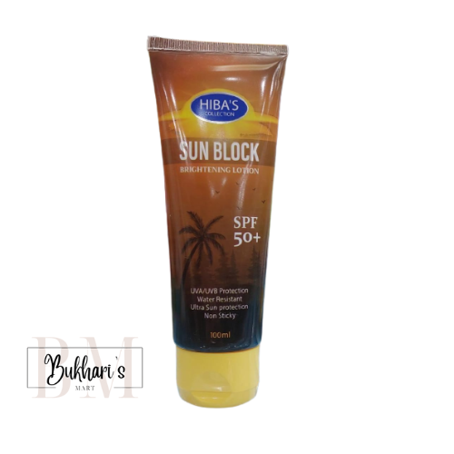 HIBA'S Collection SPF 50 Sunblock 100 ML