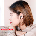 Baseus H06 3.5mm Wired Earphone 6D High Sound In Ear Headset with Microphone for Samsung Huawei iPhone OPPO Xiaomi Audio Headphone. 