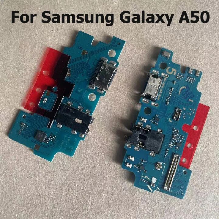 For Samsung Galaxy A50 Usb Charging Dock Port Board Charger Connector Microphone Mic Flex Cable SM-A505F/DS SM-A505FN/DS