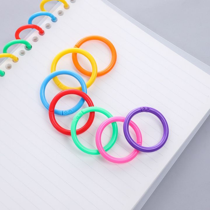 %E3%80%90HOT%E3%80%91%2010%20Pcs%2016/20/28/32Mm%20Plastic%20Ring%20Binder%20DIY%20Albums%20Circle%20Loose-Leaf%20Book%20Hoops%20Opening%20Office%20Binding%20Supplies%20Photo%20Album%20-%20Image%203