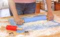 Silicone Dough Kneading Rolling Baking Mat for Kitchen Non Stick Non Slip Washable Silicon Sheet Graduated in cm and Inches for easy Measurements of Pastry Roti Pizza Cakes wear and tear resistant Pad. 