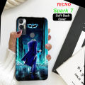 Tecno Spark 7 Cover Case  - The Joker 2Gud Soft Case Cover. 