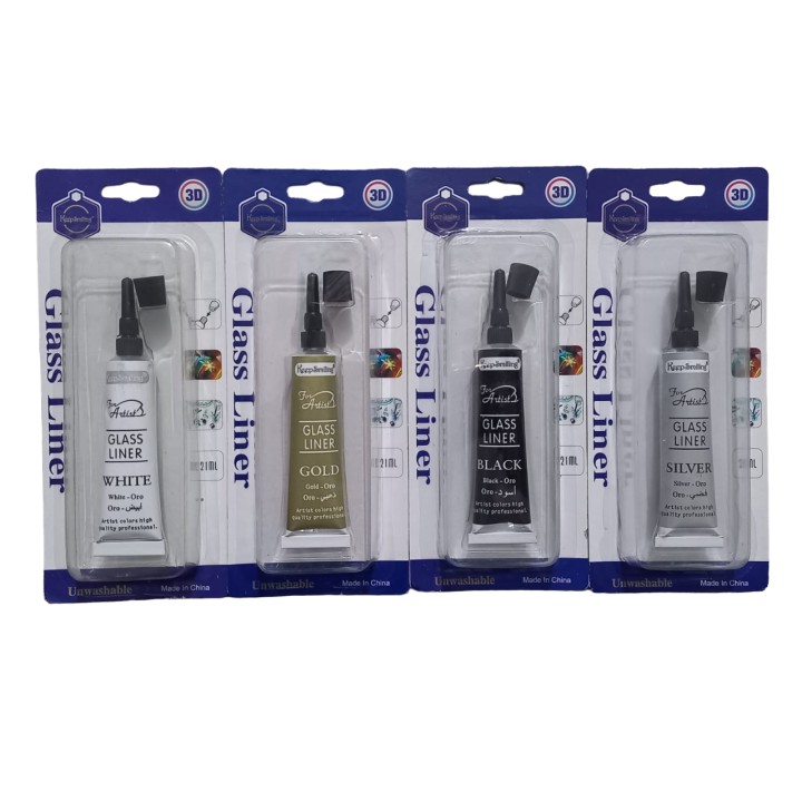 Keep Smiling Glass Paint Liner 3D Glass Color 21 ml