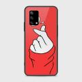 Oppo F19 Cover - SkinLee HQ Infinity Glass Case (Soft) - Love Heart Sign - SKINLEE-390-1-1027-647. 