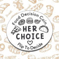 Valentine Day Gift for Her Valentine's Day Surprise Food Decision Maker Cute Double-sided Flip Coin for Fun Choices Gift Ideas for Boyfriend Girlfriend. 