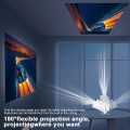 Magcubic HY300 Smart Android 11 Mini Projector 1280*720P Wifi, BT5.0, HDMI Port, Home Cinema Outdoor Portable Projector 180° flexible| New Model 2025. 