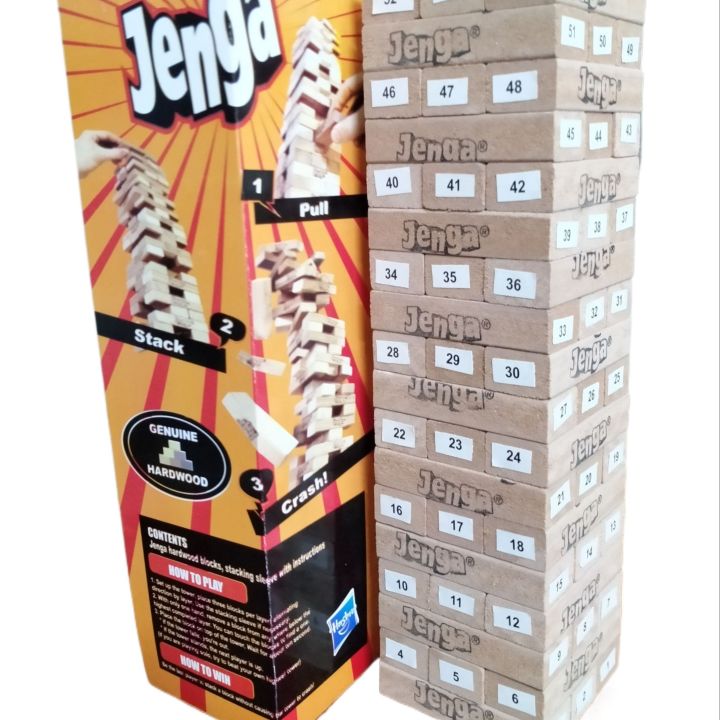 54pcs%20Jenga%20Game%20-%20Wooden%20Blocks/%20Stacking%20Tumbling%20Tower%20Game%20for%20Kids%20(Age:%206%20and%20Up)%20-%20Image%206