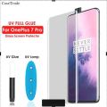 OnePlus 1+ 7Pro UV Tempered Glass Screen Protector Full Glue Nano Liquid Protective Film Original High Quality. 