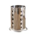 Stainless Steel Kitchen Utensils Storage Tube Rack Cutlery. 