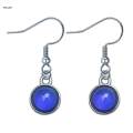 Mood Earrings, Color Changing Earrings ,Round Dangle Drop Dress up French Temperature Opal Earrings Drop Earrings for Birthday, Women. 