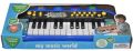 ELECTRONIC ORGAN PIANO WITH LIGHT AND MUSIC FOR KIDS. 