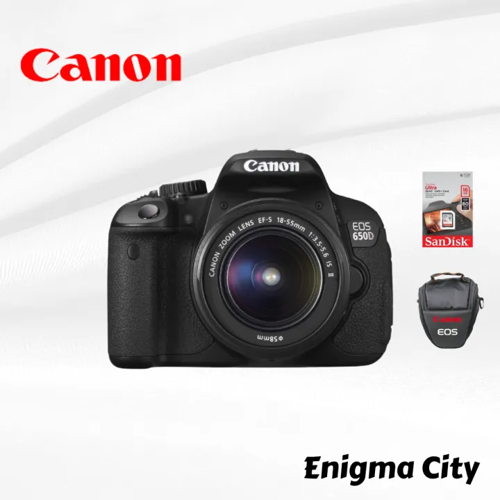 Canon%20650D%20DSLR%20Camera%20With%2018%20-%2055mm%20Lens%20-%20Image%202