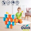 Quick Stack Cups For Kids 3 in 1 Educational And Learning Toys. 