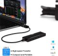 FIDECO M.2 NVME USB Type C SSD Enclosure Adapter, USB 3.1 Gen 2 10Gbps. 