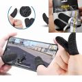 1 Set Gaming Finger Sweatband Finger Sleeve Finger Gaming Finger Gloves Finger Thumb Gaming Thumb Sleeve Sweatband Finger Cover Finger Pro - Wasp Feelers Gaming Finger Cover - Anti-Sweat and Breathable, for BGMI, PUBG, Garena Free Fire, For Asphalt games. 