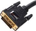 Amazon Basics DVI to DVI Monitor Adapter Cable - 3 Ft (0.9 Meters), Black. 