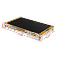 Transparent Acrylic Case for ESP32-S3 Development Board ESP32 5 Inch 800x480 Smart Display Acrylic Case (No ESP32 Board) Replacement Accessories. 