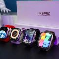 Original HK9 Pro Smartwatch Series 8 Super Amoled Display NFC Premium Features. 