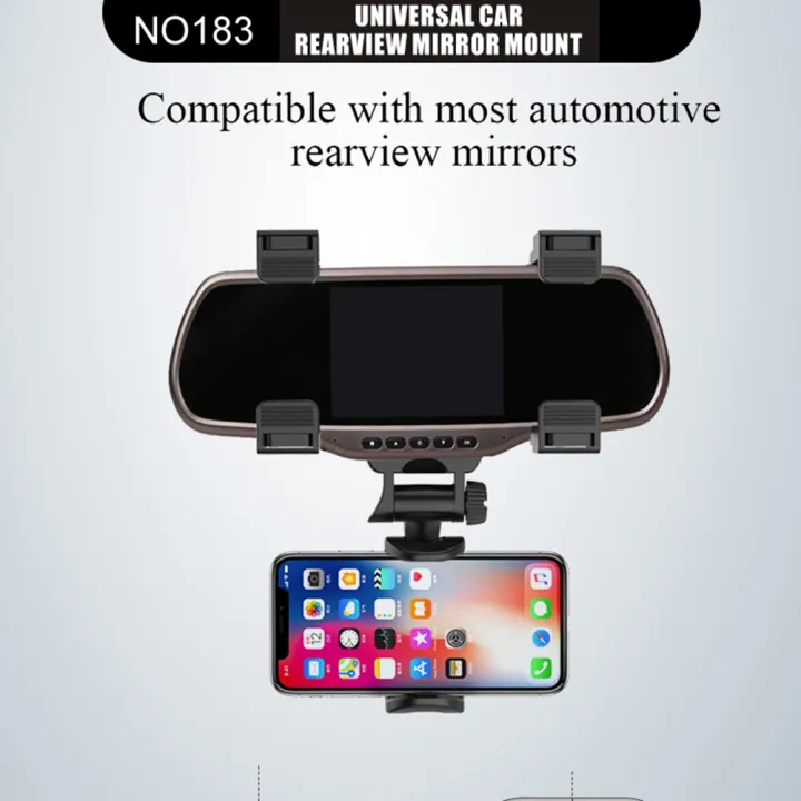 360%20Degree%20Rotation%20Car%20Rearview%20Mirror%20Mount%20Mobile%20Phone%20Stand%20Bracket%20Holder%20-%20Image%206