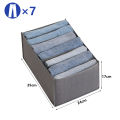 Clothes Storage Box for Jeans Shirts Pants Wardrobe Closet Clothes Storage Boxes. 