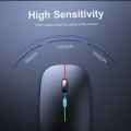 HP Mouse Wireless RGB – Gaming W10 Mouse for PC and Laptop Ergonomic HP Mouse for Windows 10 – High-Precision Wireless HP Mouse with RGB Lighting – Ideal for Laptop and PC Use – W10 Compatible Mouse for Gaming & Office. 