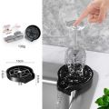 Glass Cup Washer Sink Glass Rinser- Faucet Glass Washer for Kitchen Sink Automatic Cup/Glass Rinser Dishwasher. 