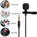3.5 mm Clip Collar Mic for Voice Recording, Mobile, Android Smartphones. 