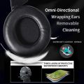 XIBERIA-V20 USB PS4 Headset for Host Connection, 7.1 Surround Sound PC Gaming Headset with 1.95 Meter Cable and Noise Cancelling Mic Headphones with RGB Light. 