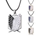 &lt;wholesale&gt;Necklace Funny Creative Attack On Titan Anime Cosplay Necklace for Women. 