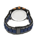 Fossil Machine Two-tone Stainless Steel Black Dial Chronograph Quartz Watch for Gents - FS5164. 