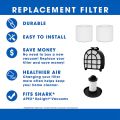 Hepa Filter for Shark LZ600, LZ601,LZ602 APEX UpLight Lift-Away Duo Clean Vacuum Cleaner. 