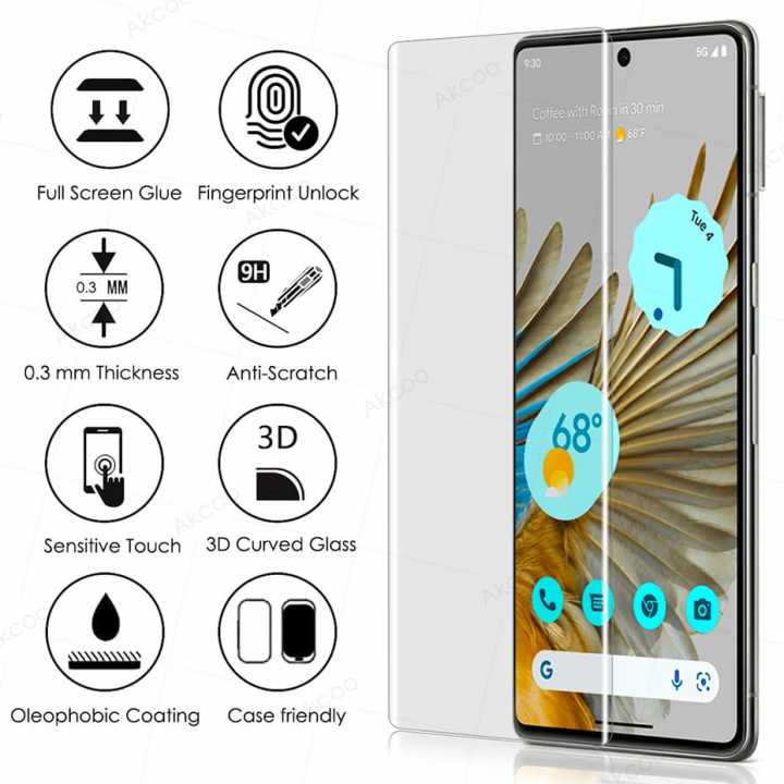 Google%20Pixel%207%20Pro%20Screen%20Protector%20UV%20Glue%20Curved%20Liquid%20Tempered%20Glass%20-%20Image%205