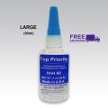 Hair / Wig Unit LARGE (60ML) Super Fast Original USA Adhesive Liquid / Adhesive (2oz)- Very Strong Instant Fixing Glue (HnH-60). 