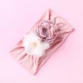 【VisioN Shop】Big Flower Baby Turban Haarband Hair Accessories Newborn Toddler Head Band Hair Bands For Baby Girls. 
