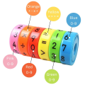 Magnetic Educational Plastic Toy For Children, 6 Pcs Magnetic Math Assembling Puzzle, Educational Block Calculate Game For Kids. 