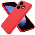 Casing Infinix Smart 8 Case Candy Color Matte Soft TPU Pro Camera Phone Cover With Silicone Lanyard. 