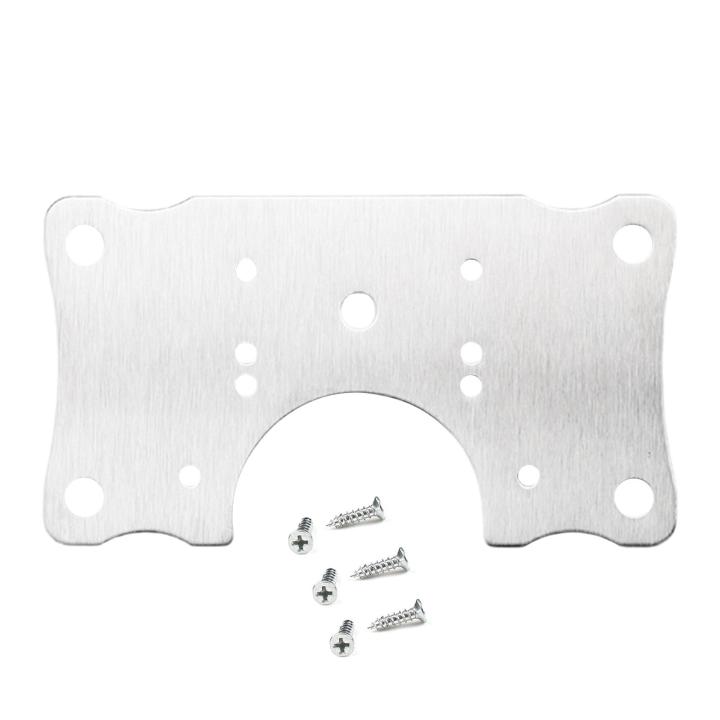 Hinge Fixing Plate Wide Applications Stainless Steel Hinges Fixing Brace Joining Plate with Fixing Screws