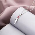 【HOT】 Skyrim Enamel Palestine Map Pendant Necklace Stainless Steel Neck Chain For Women Country Geography Jewelry Gift Wholesale. 