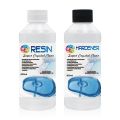 Epoxy Resin Crystal Clear 900 Gram  (Resin 600 Gram & Hradener 300 Gram). 