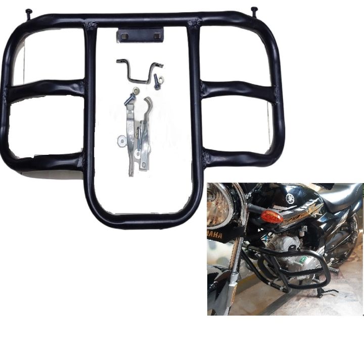 Crash Guard, Leg Guard ,Safe Guard for bike motorcycle 18 Gauge for Yamaha YBR 125G, YBR 125 ESD , YB125 Z Suzuki GS150 SE, GS150 [IRON PRO PK)