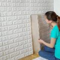 3D Brick Stone Wall Sticker Self-Adhesive Foam Wallpaper Panels Room Decal 70*77cm. 
