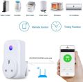 WiFi Smart Plug Outlet Switch Timer Power Socket, Compatible with Amazon Alexa, Google Assistant, IFTTT with APP Remote Control, Turn on/Off Switch, LED Indicator for Home Appliances. 