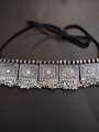 ANTIQUE AFGHANI CHOKER FOR ALL AGES SILVER. 