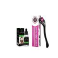 Beard Growth Oil with derma roller - For hair regrowth. 