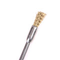 5pcs 3mm*5mm Shank Polishing Brass Wire Wheel Brushes Rotary Cleaning Tools Podazz. 