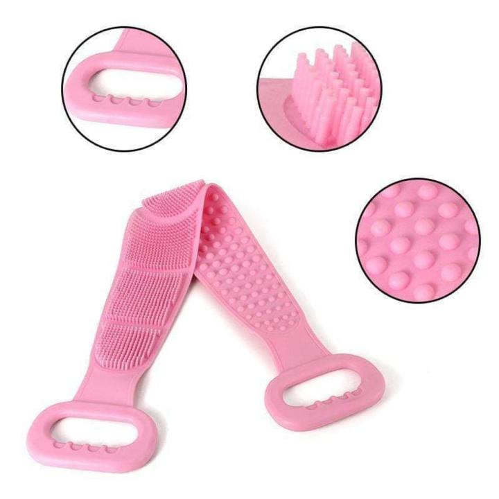 Silicone Bath and Body Shower Brush With Soap Dispenser