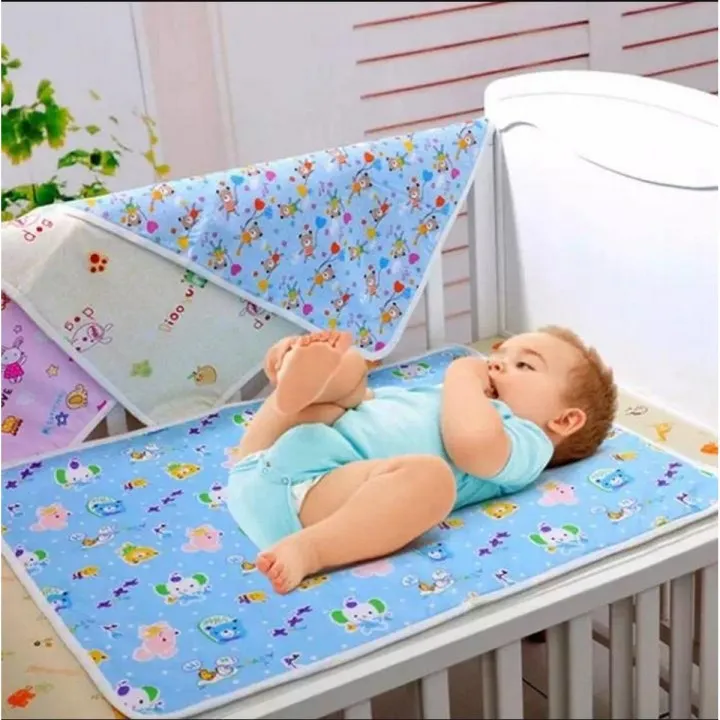 Large%20Size%20Baby%20Crib%20Sheets%20100%25%20water%20proof%20sozni%20pad%20Cotton%20Woven%20-%20Image%202