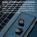 M6 TWS Bluetooth 5.1 Wireless Earphones With Binaural Separation Design And CVC8.0 Noise Reduction Version Built In Micphone. 
