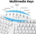 Perixx Periboard-612 Wireless Ergonomic USB Split Keyboard, US English Layout UK IMPORT. 